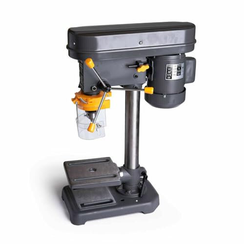 Trapano a colonna con mandrino da 13mm 350W - 5 velocità con protezione mandrino (Cod.:2121)