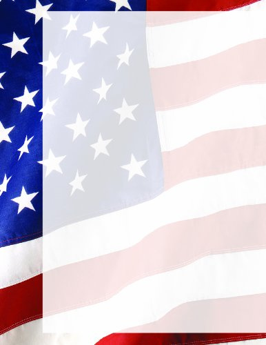 Great Papers! Old Glory Letterhead, 8.5 x 11 Inches, 80 Count (2013187)