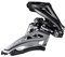 SHIMANO Deore Xt Fd-m8020 2x11 Side Swing Umwerfer, Silber, 34-38 Zähne