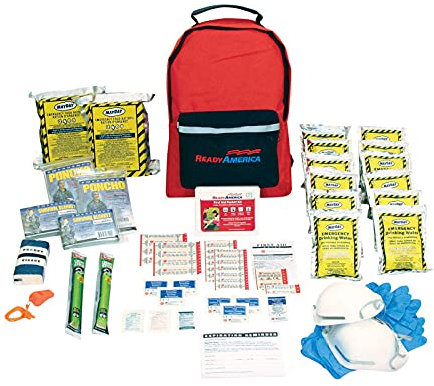Ready America Trevco 70280 Notfallrucksack für 3 Tage 2 Personen