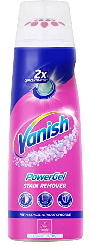 Vanish Powel gel, détachant avant-lavage et sans javel avec tête frotteuse, 200ml