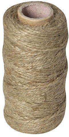 GREENGERS - Ficelles de jardinage, Ficelle de Sisal en fibre naturelle - 1 Bobine - Longueur : 50M -Idéal pour lier,nouer,attacher - Adapté pour structurer des plantes grimpantes,Loisirs créatifs DIY