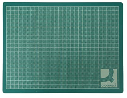 Q-Connect Cutting Mat Non-Slip PVC A1 Green