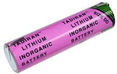 Tadiran SL-2790/T Spezial Lithium Batterie 3,6Volt 35000mAh DD (Mono) mit Lötfahnen in U-Form