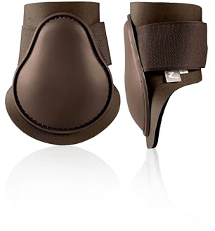 HORZE Chicago Rear Fetlock Boots for Horses, Adjustable Horse Tendon Boots