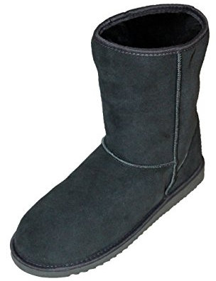 Karbaro Stivali in pelliccia di agnello, antracite., 40 EU