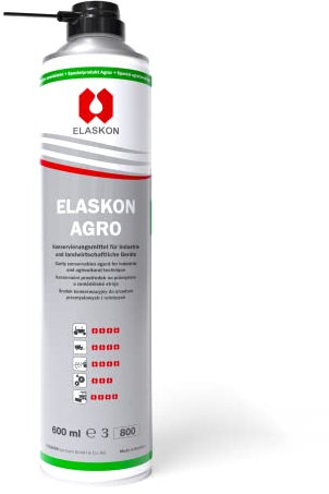 ELASKON Agro für universellen temporären Korrosionsschutz von Landgeräten / Korrosionsschutz (1 x 600ml Aerosoldose)