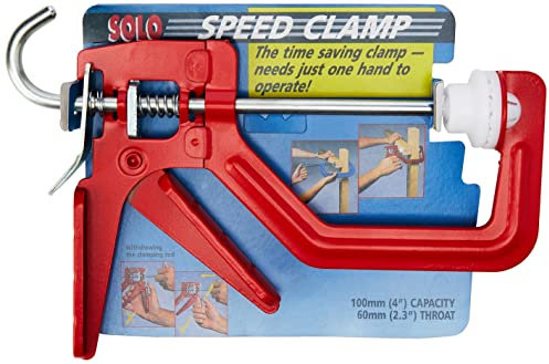 Cox Solo 100P One Handed Plastic Clamp 4In