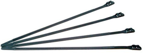 Kopp 328505094 Kabelbinder, hohe Zugfestigkeit, 15 Stück, 360 x 9 mm, schwarz