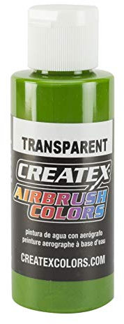Createx - Vernice a Base d'Acqua per aerografo, Colore: Verde Tropicale