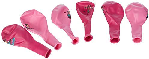 Amscan 999239 - Latexballons Minnie Maus, 6 Stück, Luftballons