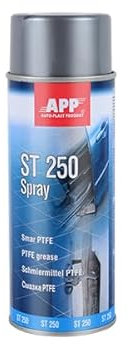 APP ST 250 Lubrifiant Sec au PTFE Aérosol | Graisse PTFE - prolonge considérablement la durée de vie des pièces mobiles des machines | Transparent | 400 ml