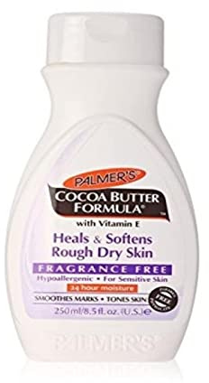Palmer's Cocoa Butter Formula with Vitamin E Heals Smoothes for Sensitive Skin Frangrance Free, 250 ml