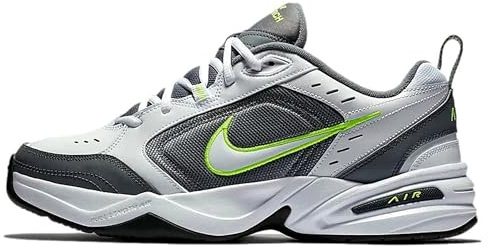 Nike Air Monarch Iv, Scarpe da ginnastica Uomo, Bianco White Cool Grey Volt Anthracite 100, 46 EU