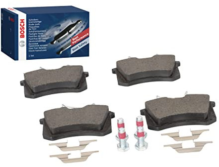 BOSCH Juego de pastillas de freno Trasero | Low-Metallic 0 986 494 621 Juego de pastillas de freno