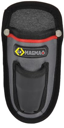 C.K Magma Profi Messertasche für Werkzeuggürtel, Schnittfeste Cuttermesser Tasche für Gürtel, Teppichmesser Gürteltasche, Werkzeugtasche, Messerscheide leer, Dachdecker Messer Taschen, MA2731