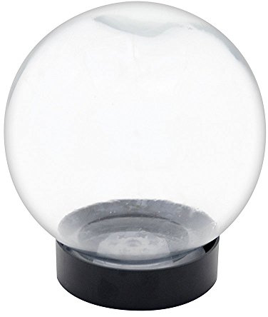 Achla Designs Glass Flower Aquarium, Globe Vase