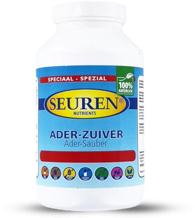 Seuren Nutrients | Venen reinigen/Ader sauber 300 Tabletten | Glutenfrei | Laktosefrei | Zuckerfrei | 100% natürlich