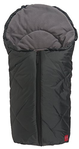 Kaiser 65347224 Kuschelsäckchen Fleece anthrazit/hellgrau 80x40