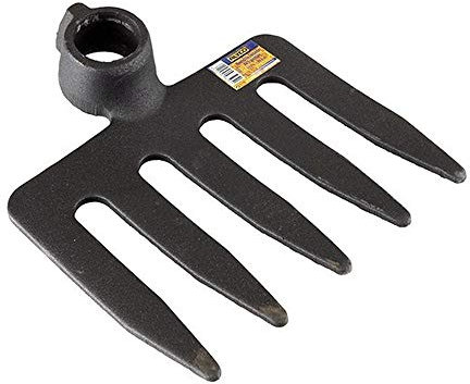 Alyco - Rastrillo Forjado de 5 Púas, 200 x 160 mm - 198505