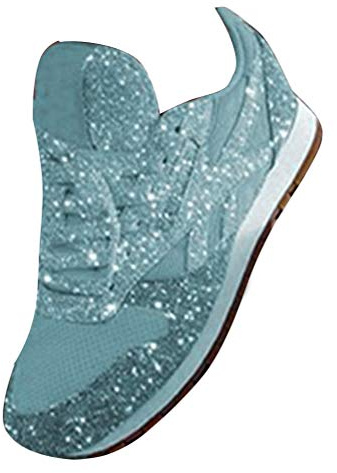 ORANDESIGNE Donna Scarpe da Ginnastica Corsa Sportive Running Fitness Sneakers con Paillettes Casual all'Aperto Leggero e Traspirante