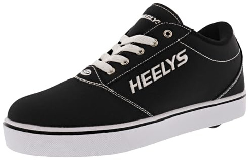 HEELYS Pro 20 (liten stor barn/vuxen) tennissko för män., Svart, 44.5 EU