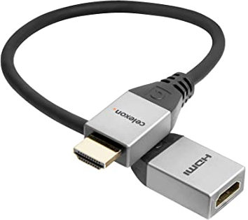 celexon HDMI M/F Adapter mit Ethernet - 2.0a/b 4K 0,25m - Professional Line