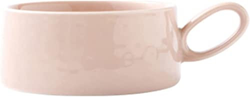 Ciotola for cereali, scodella for zuppa, scodella for tè, 14 Oz Ciotole for zuppa Tazza for zuppa con manici, Set di piatti da colazione in ceramica for colazione Sandwich Zuppa Caffè Cereali Ciotole-
