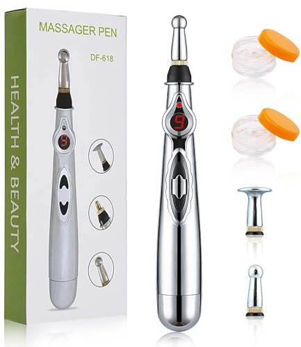 STARLUXE® - Pointer de Fisioterapia y Pluma de Acupuntura Eléctrica - Inyector de Acupuntura AcuPen, Masaje Pen para Acupuntura