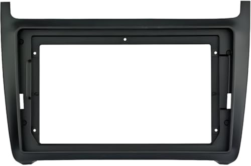 Android Marco de radio del coche - Volkswagen Polo de 2014 Panel de radio de coche empotrado, 9 en marco del sistema de radio multimedia, Marco de la radio del coche, panel de radio del coche, panel