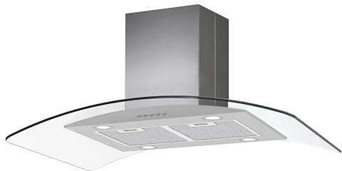 Campana de Isla Decorativa Cata GAMMA 9010 X, Táctil, 3 Niveles, Extra Silencioso, LED, Acero Inoxidable Gris