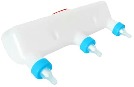 Jiuvaso Distributeur de Gamelles Souple pour Chiots et Chats, avec Couvercle Anti-poussière, 3 L.