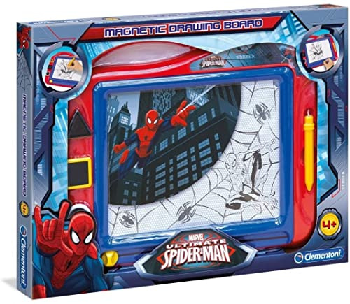 Clementoni 15109 Tableau magnétique pour enfant Bleu/rouge