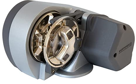 Lewmar Pro Sport 550 12V Windlass for 1/4 G4 Chain, Manual Freefall, Maximum pull 550 lbs., Port Side Mounted Gypsy, for Boats 20'-30' - 2020201167