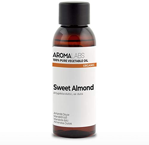Mandorla Dolce BIO (Prunus dulcis) - 50 mL - Olio Vegetale Vergine e Certificato AB - Aroma Labs - Made in France