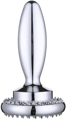 HSHTTKL Attendrisseur de Viande détachable, Outil à Aiguille, attendrisseur de Viande Double Face, attendrisseur de Viande réversible en Acier Inoxydable et Pilon