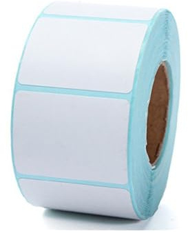 Lot de 1100 étiquettes autocollantes thermiques blanches 60 mm x 30 mm pour codes à barres, adresses, bureau, cuisine