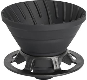 Pour Over Coffee Dripper, Collapsible Silicone Reusable Drip Coffee Filter for Camping, Travel, Backpacking,Home,Office
