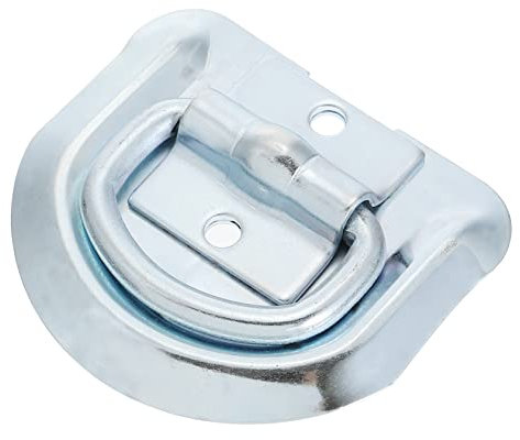 MAGICLULU Carbon Steel D-ring Lashing Anchor Heavy Duty Tie down Floor Mount for Truck Trailer Cargo Securing