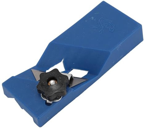 Walfront Chamfer Plane 45 Degree Bevel Planer Hand Plane Woodworking Trimming Tool Double Slot Design SK5 Blade Efficient Cutting