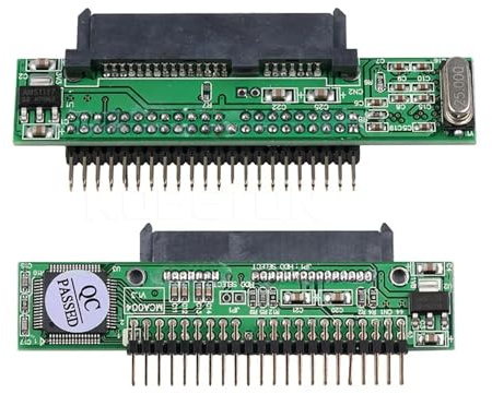 To IDE Adapter 2.5 Sata Female to 3. Male Converter 40 PIN Port 1.5Gbs to Support ATA 133 100 HDD CD DVD OUYNIEI(To 2.5 IDE 180 Male)