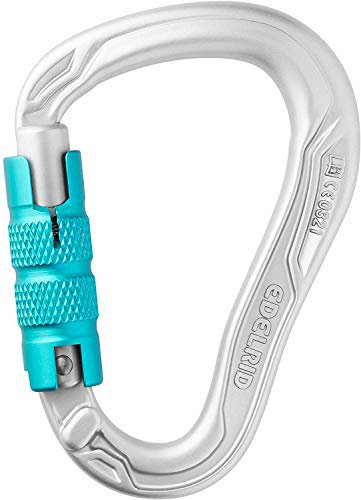 Edelrid Unisex – Erwachsene Bulletproof HMS Bullet Triple, Silver, einheitlich
