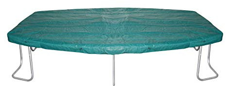 ZERO GRAVITY Ultima 5 10ftx7ft, 12ftx8ft, 15ftx10ft Barrel Trampoline Cover UV Resistant 180GSM Thick Material Protection from Weather and Debris (15ftx10ft Cover)