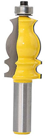 1/2'' 8mm Shank Architectural Molding Router Bit Ogee Chisel Cutter Woodworking Tool for Making Cedar Strip, hot tubs, Planters