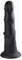 34cm Realistischer Dildo mit Starker Saugnapf,Extra Großer Penis Nachbildung Riesige Pferd Anal Dildo G-Punkt Stimulator Flexibler Anal Plug Sexspielzeug für Frauen Männer Schwarz (XXL)