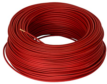 H07V-K Kabel 6 mm² rot 10 Meter ALPTEG