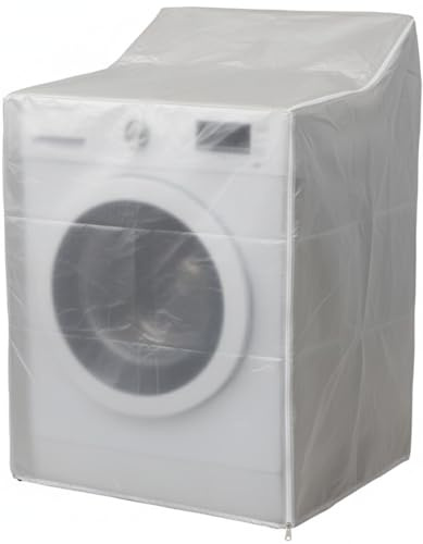 IndigoTempest9 Washer and Dryer Covers - Washing Machine Cover for Top Load and Front Load - Waterproof and Dustproof with Smooth Zipper (Frosted-29 x 28 x 40 Inches)