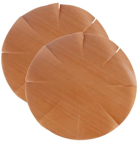 Carta forno riutilizzabile (set di 2), forma rotonda, pellicola da forno permanente, tappetino forno riutilizzabile, la carta da forno, riutilizzabile, antiaderente, rotondi (Ø 40 cm)
