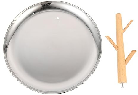 HAWILLOSCH Bandeja Para Anillos Redonda Porta Joyas Decorativa Resistente Al Desgaste Material Duradero Para Escritorio y Tocador Uso Sala De Estar Hogar y Oficina