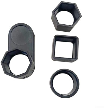 Gessetti da biliardo con clip magnetica per cintura, compatibile con gesso esagonale cilindrico cubico, confezione da 4 per giochi di biliardo e stecca